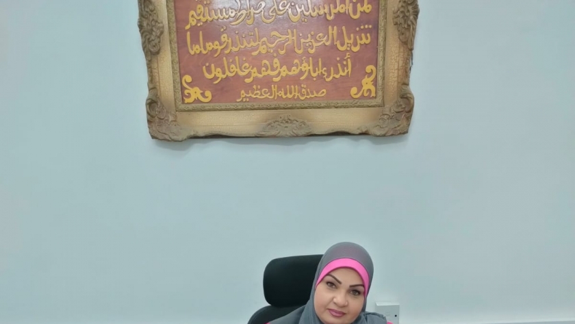الدكتورة رشا جمال مسئول تمويل قرض مستورة ببنك ناصر الاجتماعى