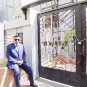 الدكتور السيد عبد الستار المليجي أثناء سيطرة المجلس على مقر نقابة العلميين بمدينة نصر
