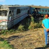 حادث قطار صورة إرشيفية