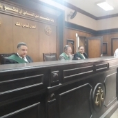 المستشار محمد موسي وهيئة محكمة جنايات بنها