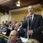 النائب علاء عبدالمنعم فى كلمة سابقة بمجلس النواب «صورة أرشيفية»