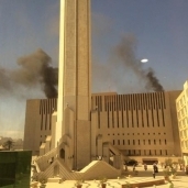 حريق في أحد مباني التلفزيون السعودي
