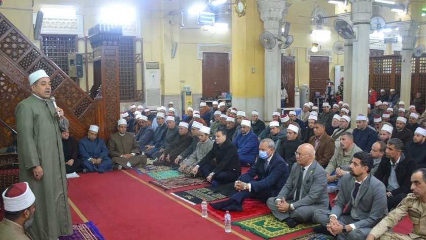 مسجد ناصر يحتضن احتفالات القليوبية الرسمية الدينية