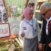 رئيس جامعة المنيا يفتتح المهرجان الكشفي