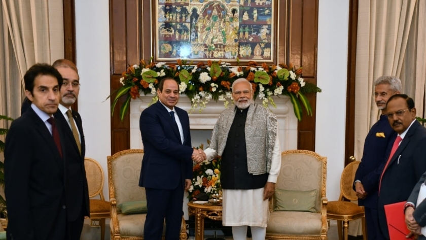 خلال زيارة الرئيس عبد الفتاح السيسي للهند