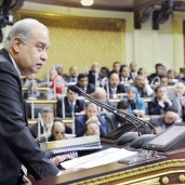 شريف إسماعيل خلال عرض بيان الحكومة على مجلس النواب «صورة أرشيفية»