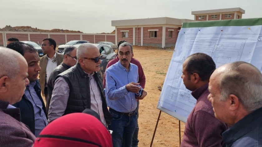 قيادات الاسكان يتفقدون مشروعات المرافق والمياه بمدينة بدر وحداىق العاصمة