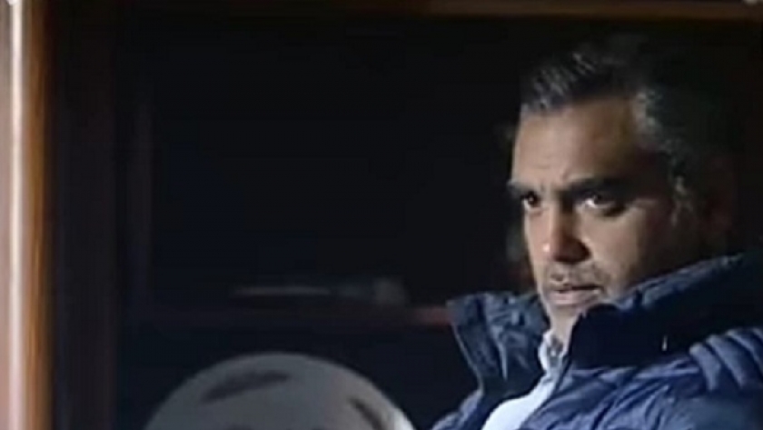 احمد كرارة في مشهد من مسلسل حب عمري