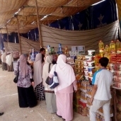 تجهيز معرض اهلا رمضان بمدينة طما بسوهاج