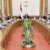 الرئيس عبدالفتاح السيسى يترأس اجتماع مجلس الأمن القومى