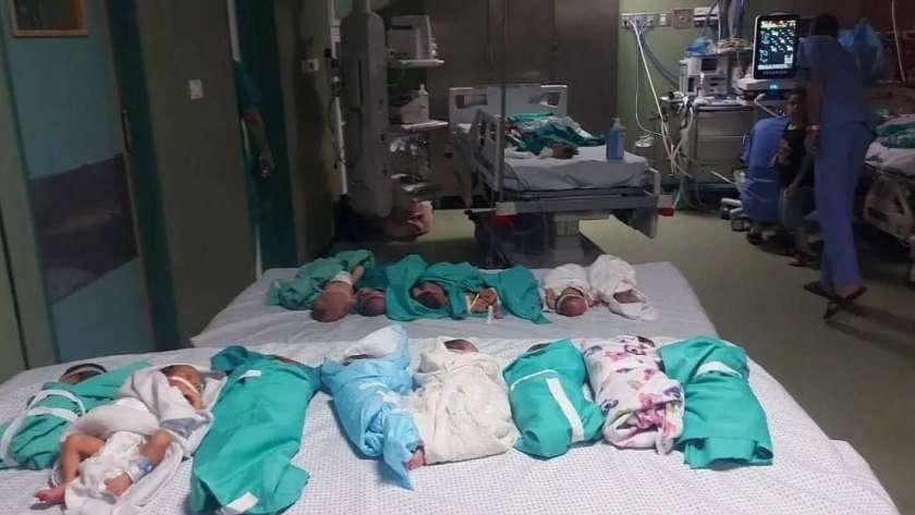 أطفال غزة في المستشفى