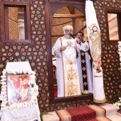 البابا خلال احتفال عيد دخول العائلة المقدسة لمصر - أرشيفية