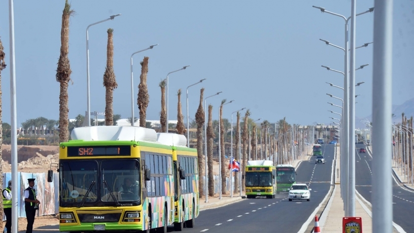 تحول النقل للنقل الأخضر المستدام في شرم الشيخ
