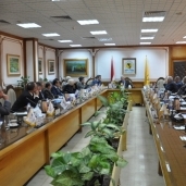 أجتماع مجلس جامعة المنيا أرشيفية
