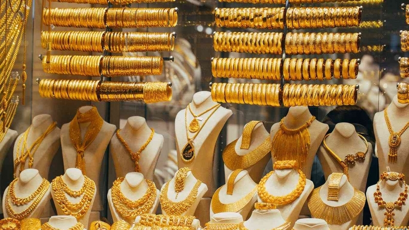 المشغولات الذهبية في السوق المصري