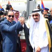 الرئيس عبدالفتاح السيسى والملك سلمان بن عبدالعزيز
