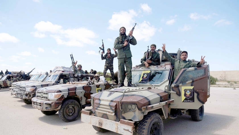 قوات تابعة للجيش الوطني الليبي.. صورة أرشيفية