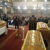 البابا تواضرس في صلاة الجنازة