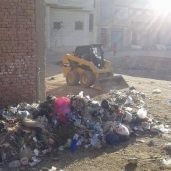 بالصور| حملة نظافة بشوارع مدينة طامية بالفيوم