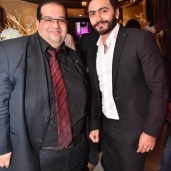 تامر حسني وهشام عباس وعدوية نجوم حفل زفاف نجلة "هشام أنور"
