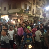 آلاف المواطنين يحتفلون بصعود المنتخب للمونديال في قنا