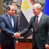الرئيس عبدالفتاح السيسي والرئيس الروسي فلاديمير بوتين