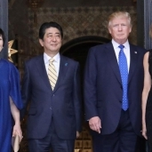 ترامب ورئيس وزراء اليابان