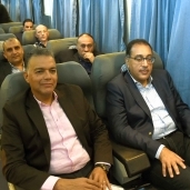 رئيس الوزراء يستقل القطار ٩٨٢ قادما من سوهاج الى محافظة قنا