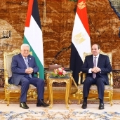 الرئيسان المصري والفلسطيني