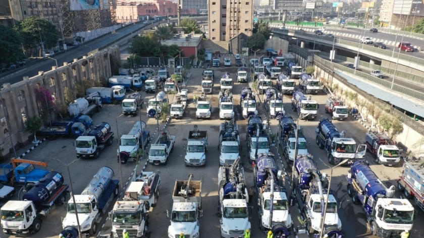 سيارات الشفط تنتشر  بالقاهرة