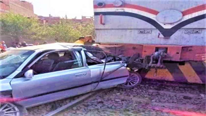 حادث قطار الدقهلية