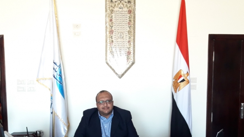 المهندس محمد صلاح الدين عبد الغفار رئيس شركة مياه الشرب والصرف الصحى بأسيوط والوادى الجديد