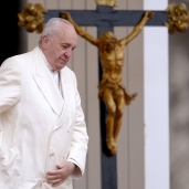 البابا فرنسيس خلال اجتماعه الأسبوعي
