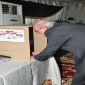 السفير ناصر حمدي يدلي بصوته في الانتخابات الرئاسية