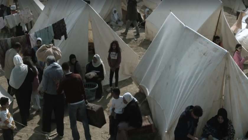 مخيم اللاجئين عام 2000 - مسلسل مليحة الحلقة الثانية