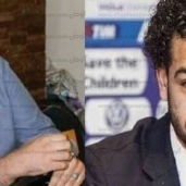 الدكتور أحمد بيومي، رئيس حزب الدستور واللاعب المصري محمد صلاح