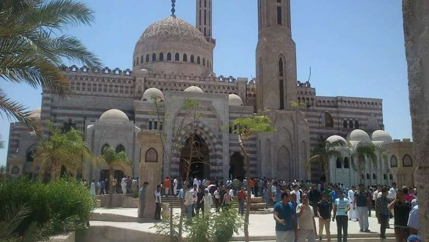 مسجد المصطفى بمدينة شرم الشيخ بجنوب سيناء