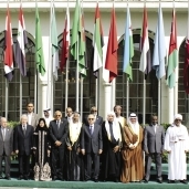 رؤساء البرلمانات العربية فى صورة جماعية خلال مؤتمرهم الأول بالقاهرة