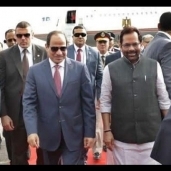 الرئيس عبد الفتاح السيسي فى زيارته الاخيرة الى الهند