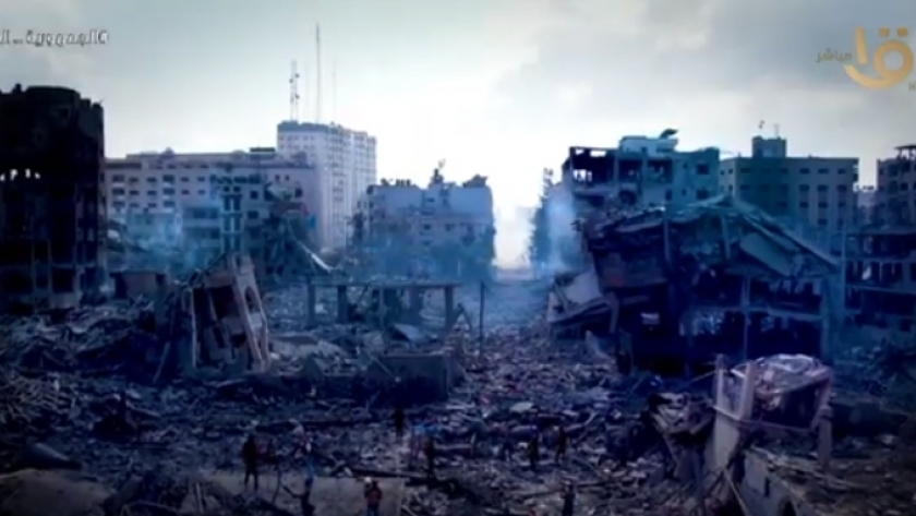 غزة خلال عمليات قصف جيش الاحتلال الإسرائيلي