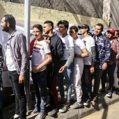 إقبال الشباب على التصويت بلجان وسط الإسكندرية