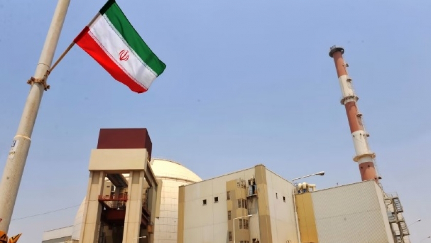 المحطة النووية في أصفهان وسط إيران