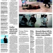 صحيفة Boston Globe الأمريكية: "بروكسل.. في قبضة الإرهاب"