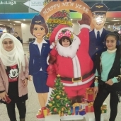 احتفالات "مصر للطيران" مع المسافرين أول أيام العام الجديد