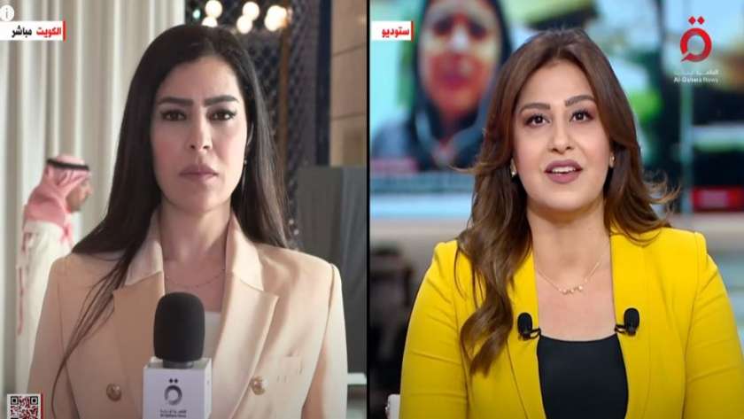 أمل الحناوي موفدة قناة «القاهرة الإخبارية» إلى الكويت