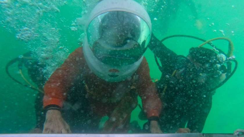 رئيس الوزراء الهندي، ناريندا مودي، تحت الماء