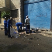 حملة نظافة بشوارع قلين