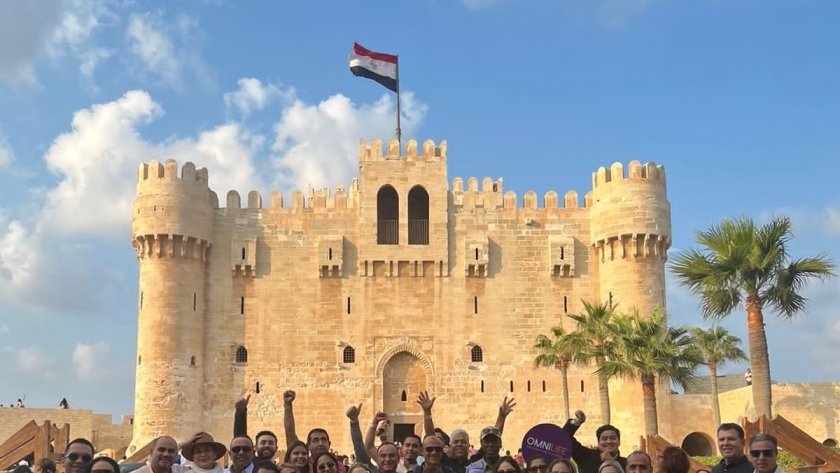 زائرين قلعة قايتباي في الإسكندرية
