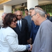 نائب وزير الزراعة خلال زيارتها كفر الشيخ