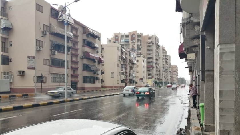 أمطار رعدية في القاهرة